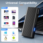 MAIWO K1685P3 USB3.2 Gen2x2 20Gbps M.2 NVMe SSDケース