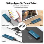 MAIWO K1690 10Gbps Type-C M.2 NVMe SSDケース