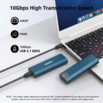MAIWO K1690 10Gbps Type-C M.2 NVMe SSDケース