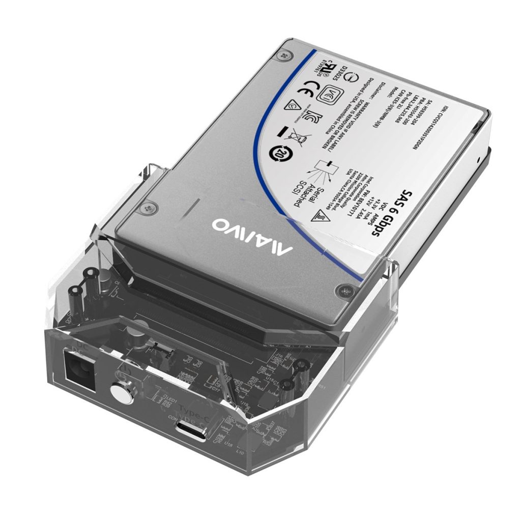 2.5インチ SAS/SATA 外付けハードドライブケース
